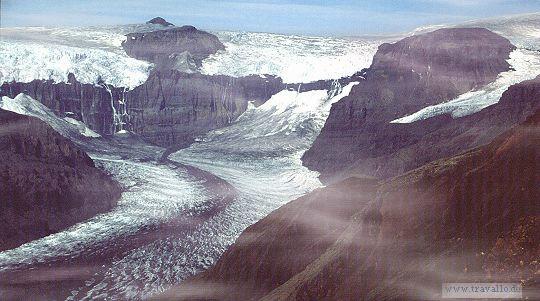 Island Gletscher Vatnajokull