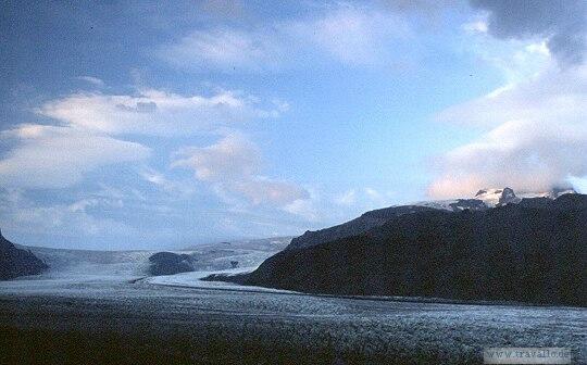 Island  Gletscher Vatnajokull